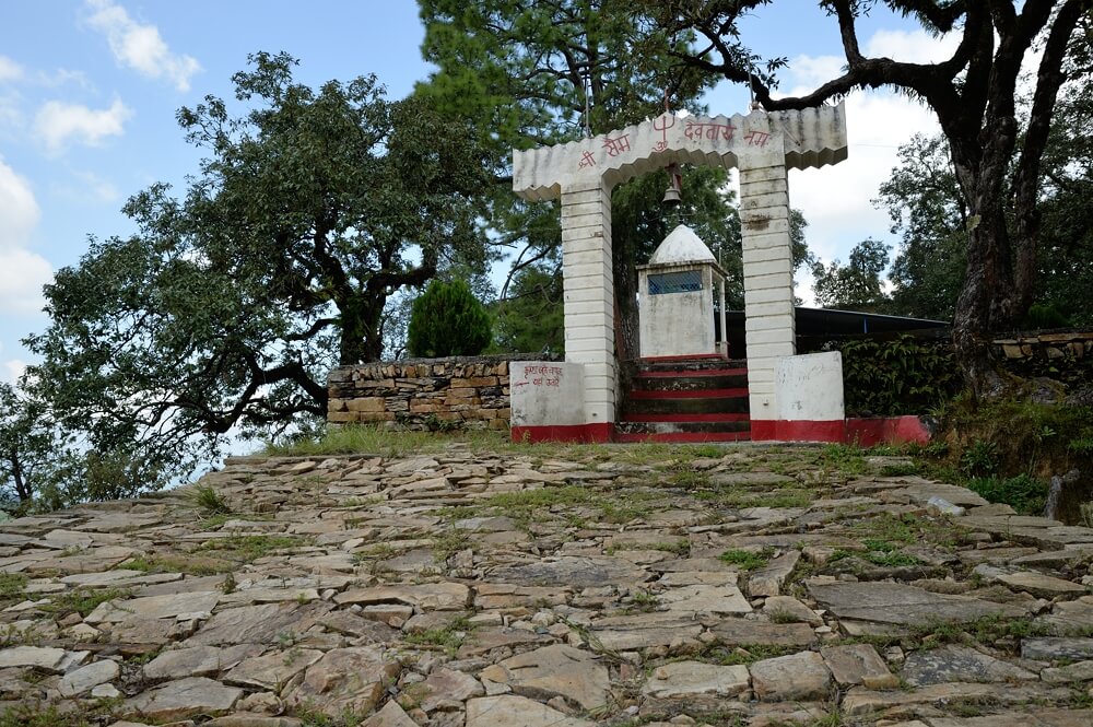Entrance to the temple
