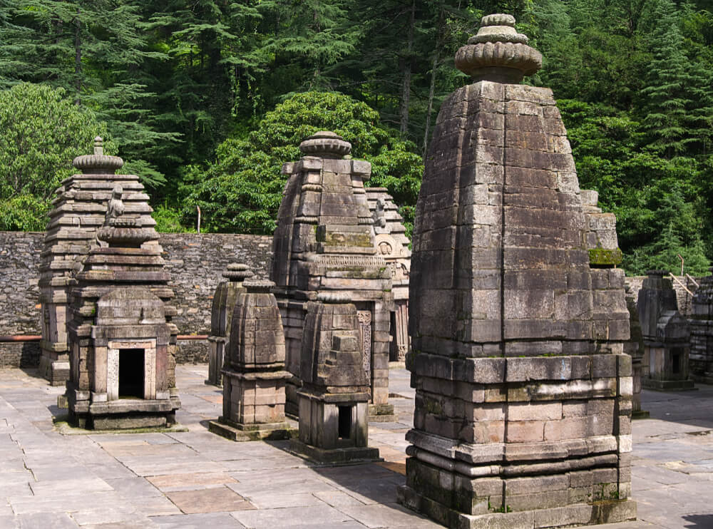 Temples on a Sunny Day