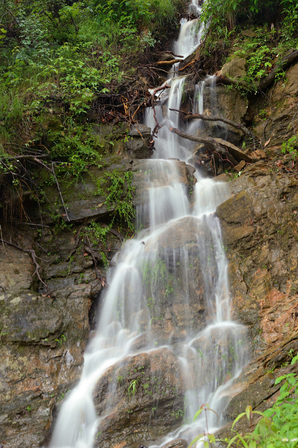Waterfalls on road side