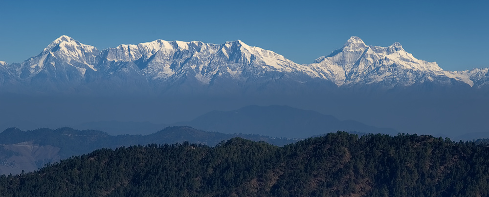 Trishul and Nanda Devi Peaks