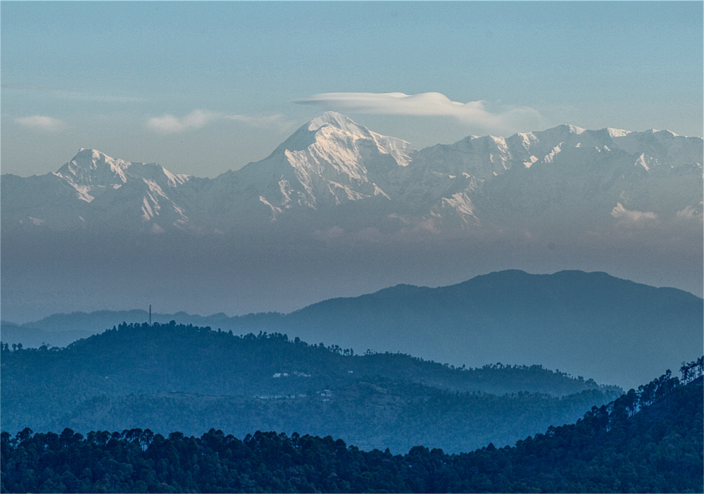 Trishul Peak in Morning