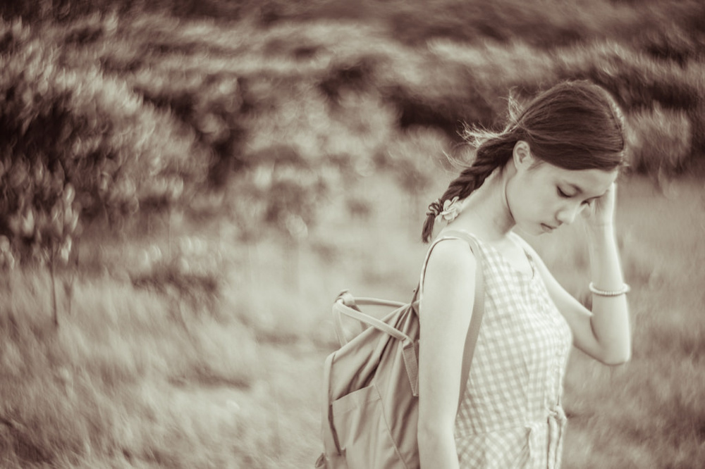 Photographed using Petzval