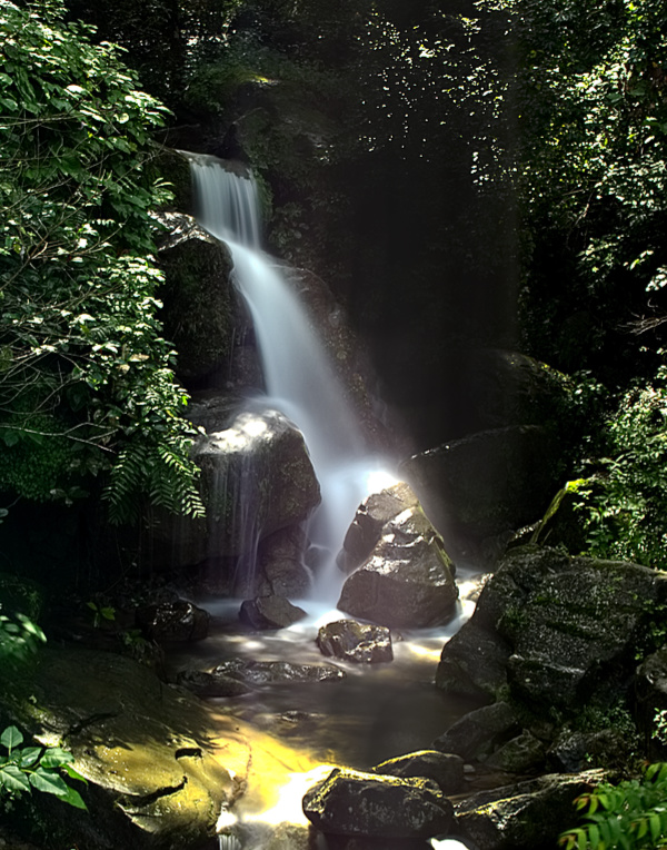 Waterfalls and Glare