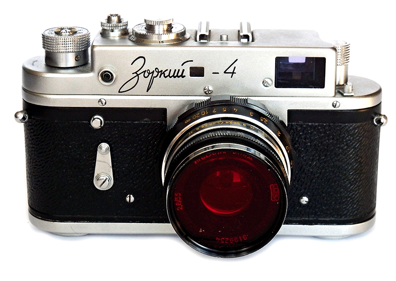 Zorki 4 with Red filter