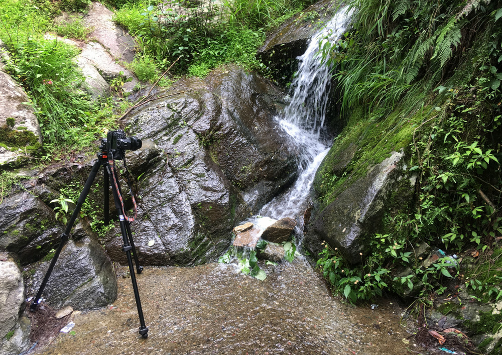 Photographing waterfalls