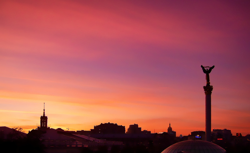Sunset at Kyiv