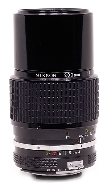 Nikkor 200mm f/4 AI