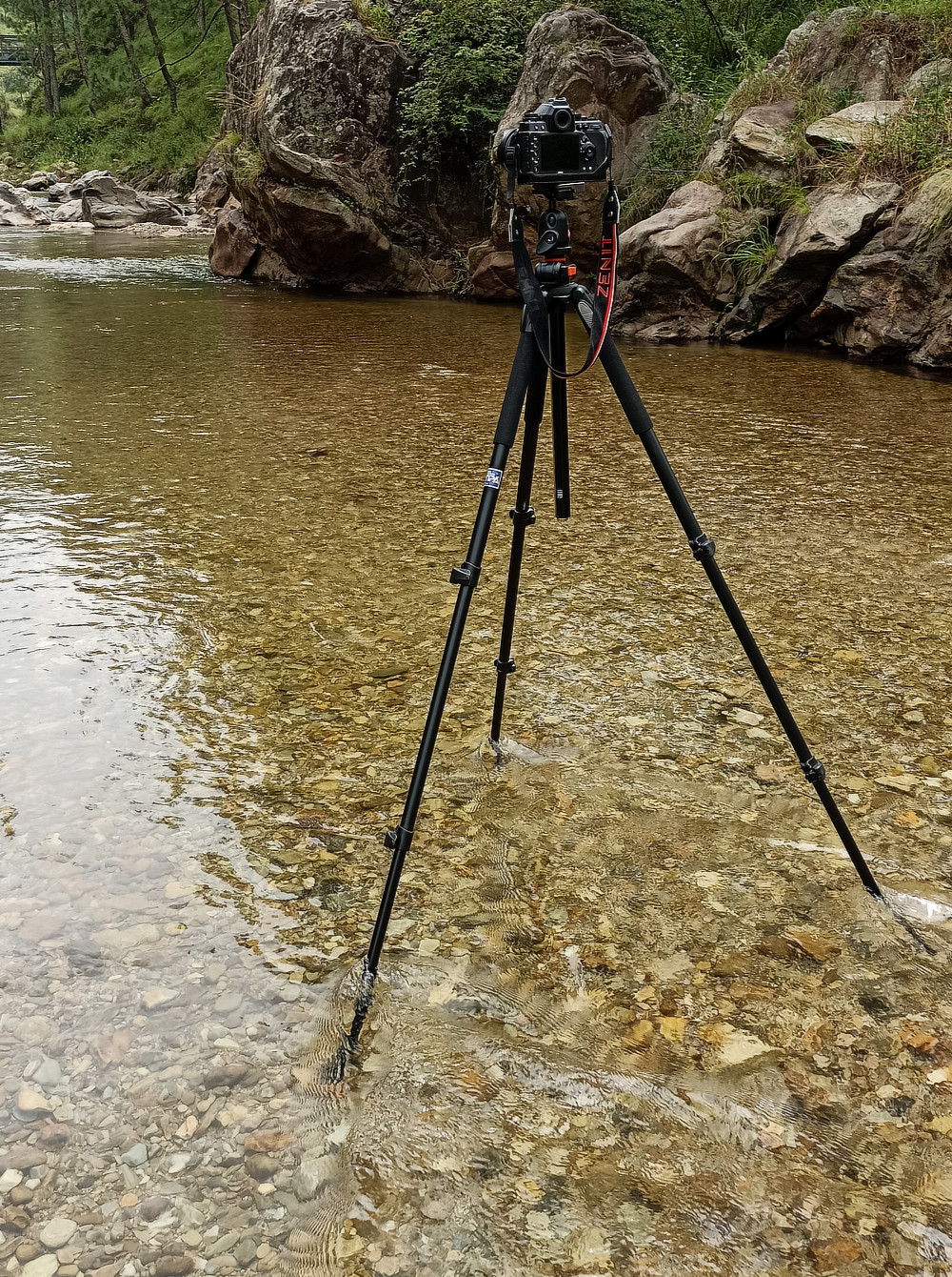 Tripod in Stream