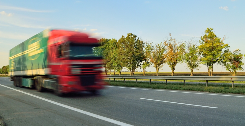 Speeding Truck