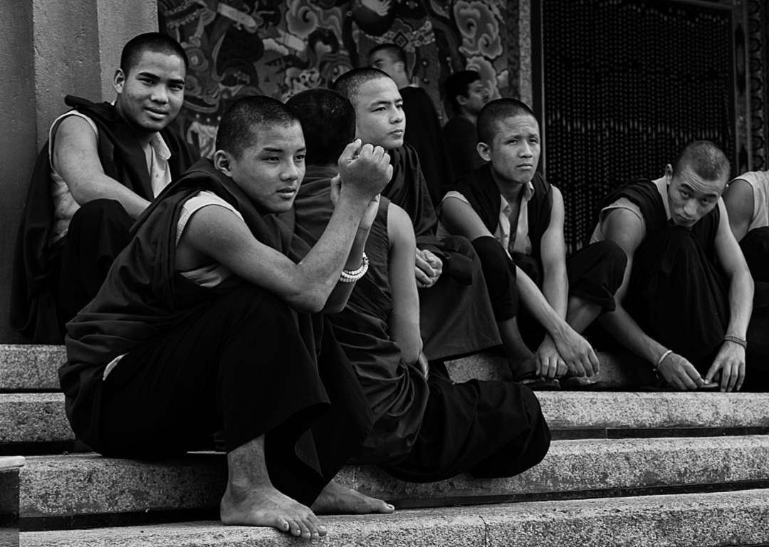Young Monks
