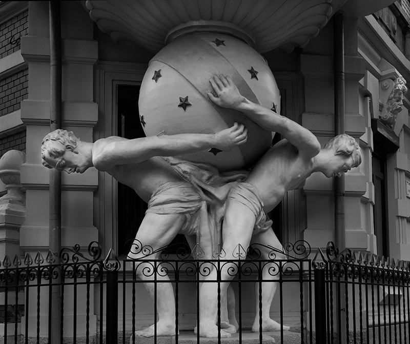 Atlantis B&W after Burning and Dodging